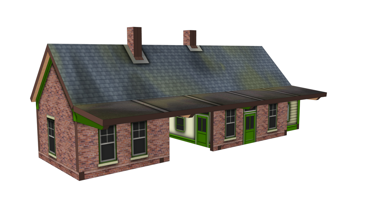 N Scale Small Branchline Station