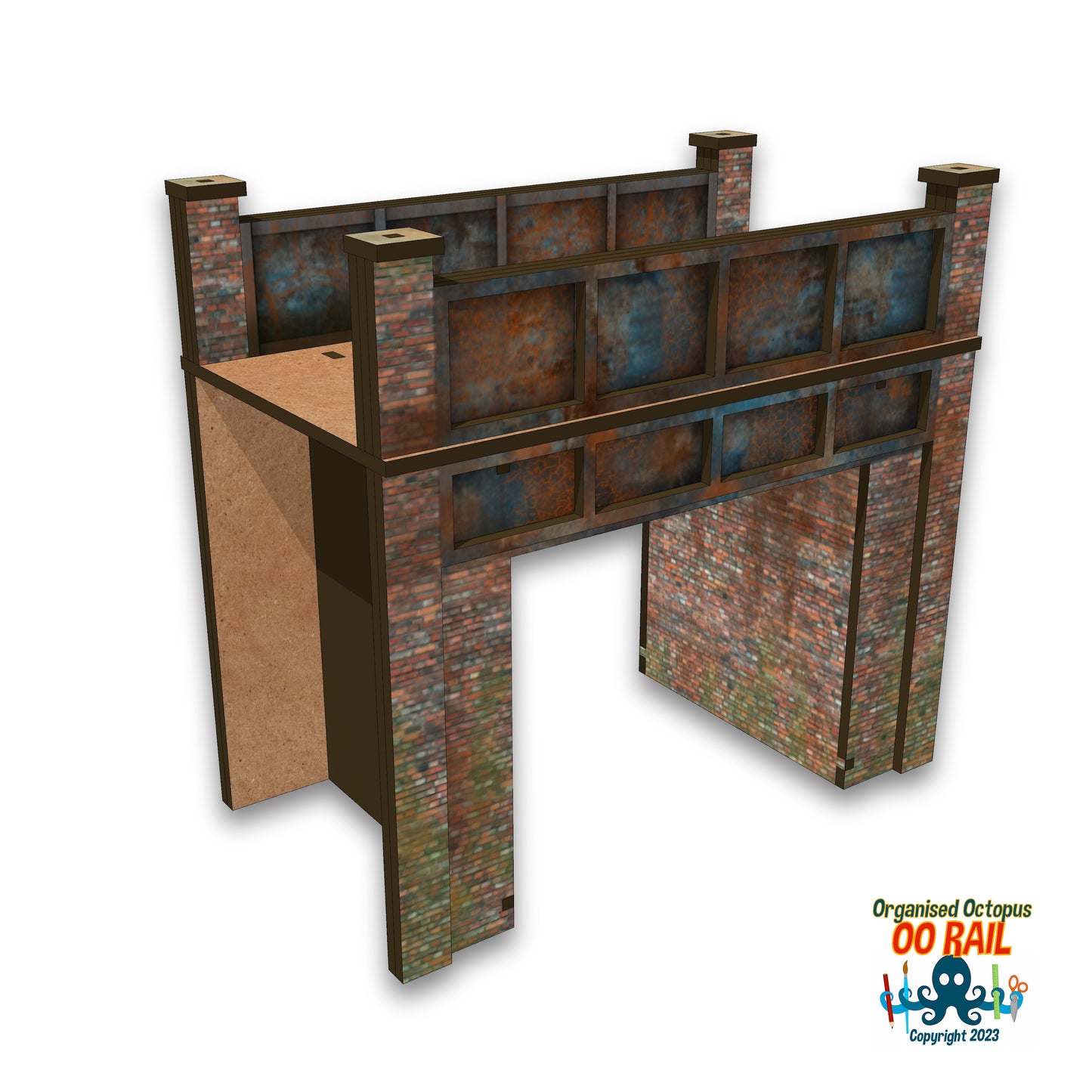 OO Scale Steel Bridge