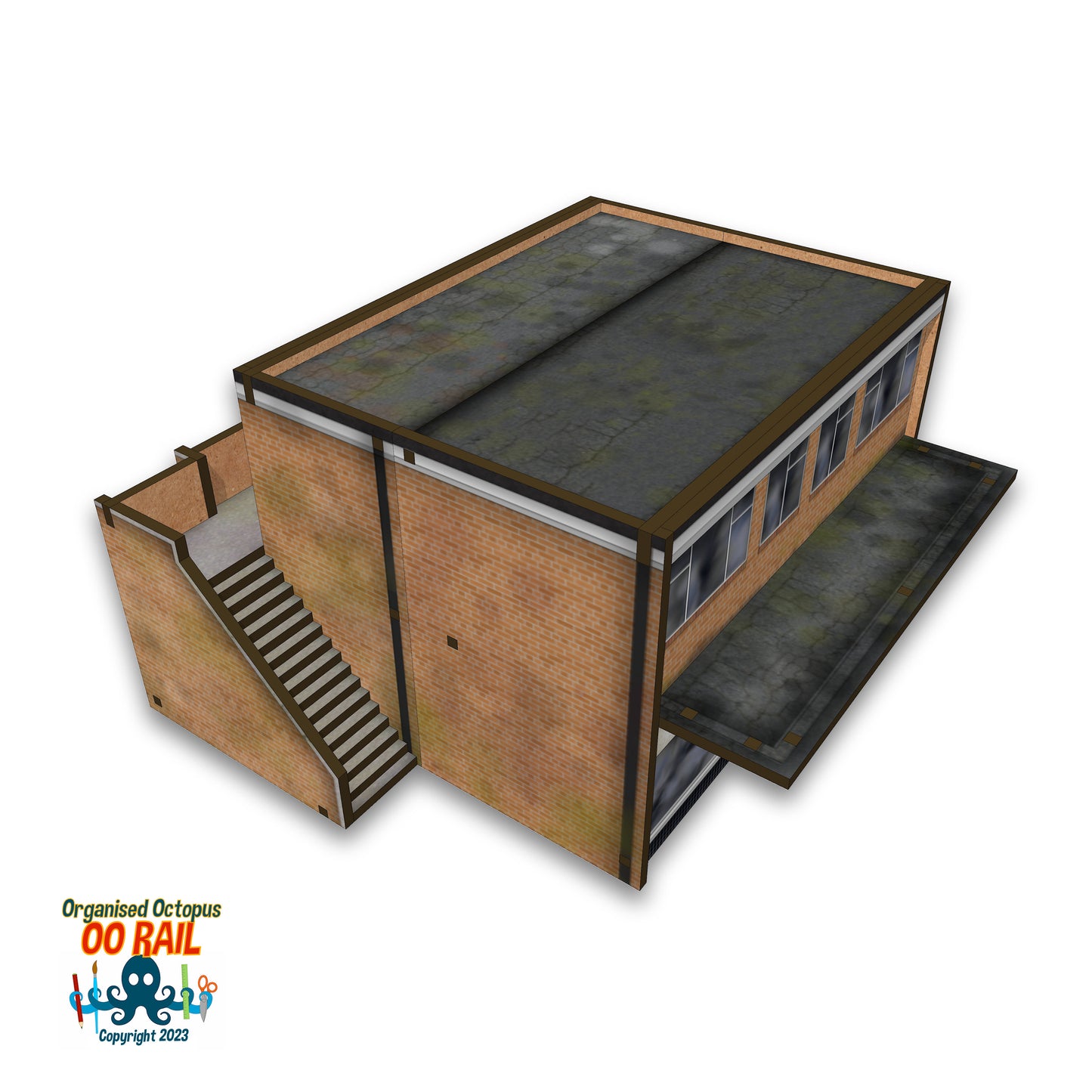 OO Scale Shop Parade Front