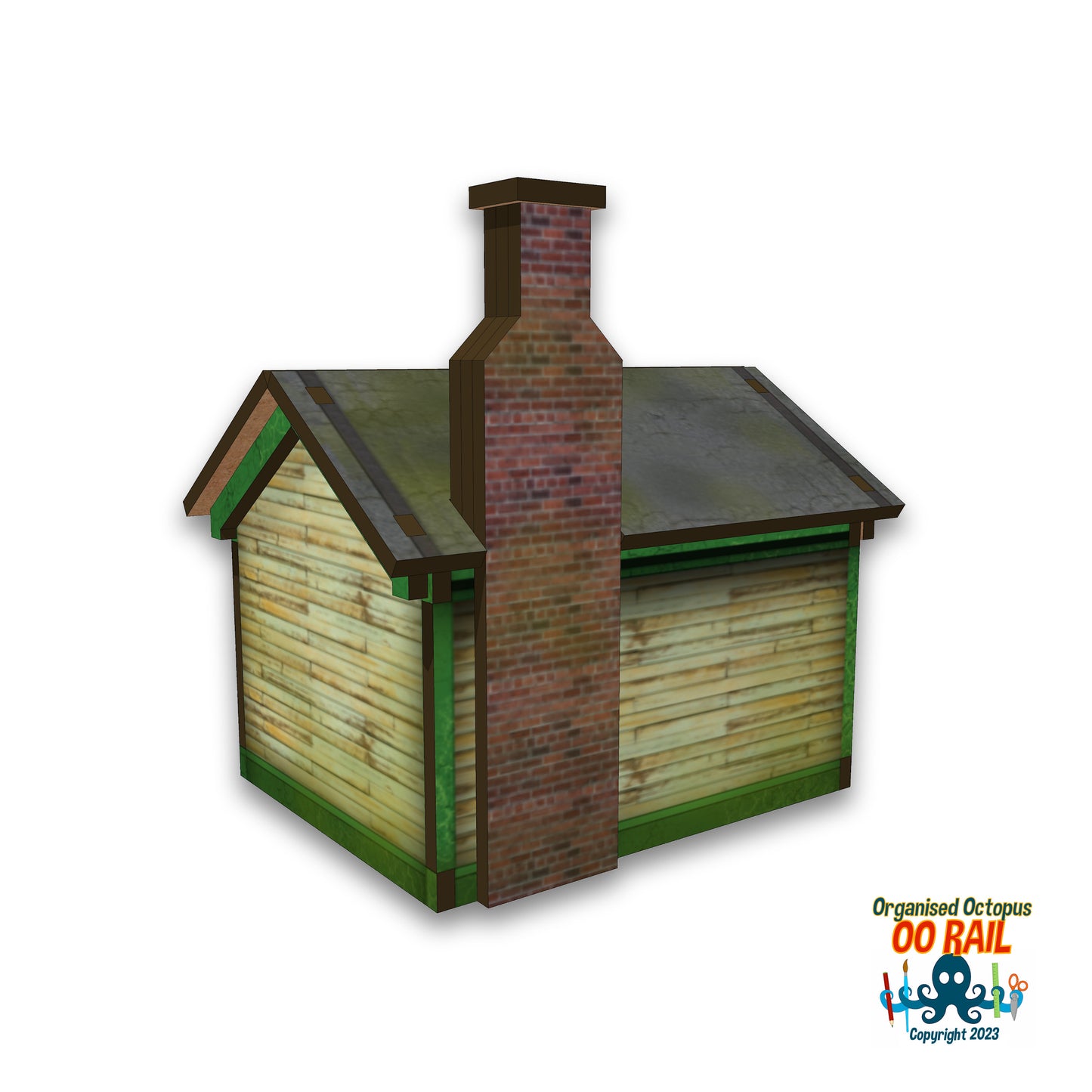 OO Scale 1900s Style Track Side Hut