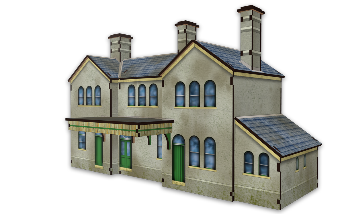 OO Scale 1900s Southern Main Line Station