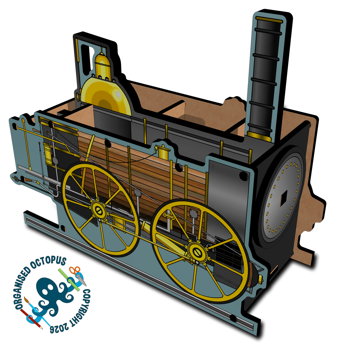 Tidy 1830s Steam Engine