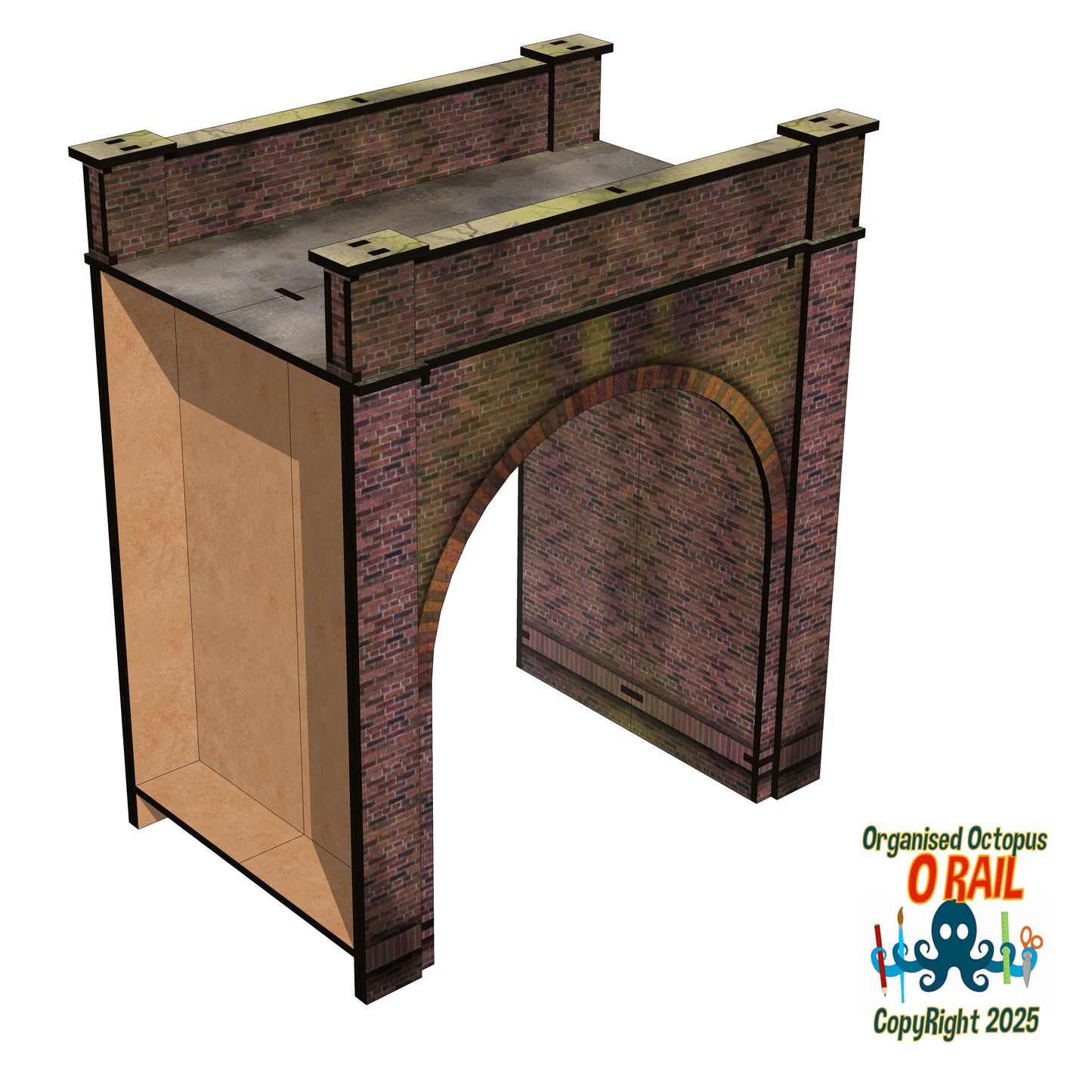 O Scale Arch Bridge