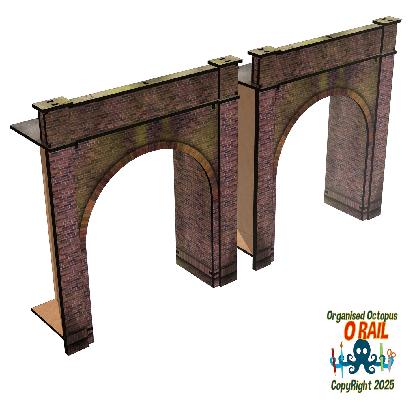 O Scale Arch Bridge