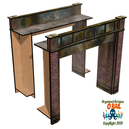 O Scale Twin Track Steel Bridge