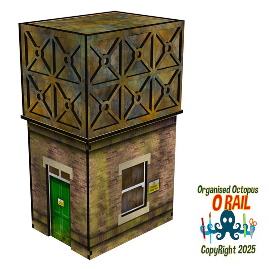 O Scale Steel Water Tower