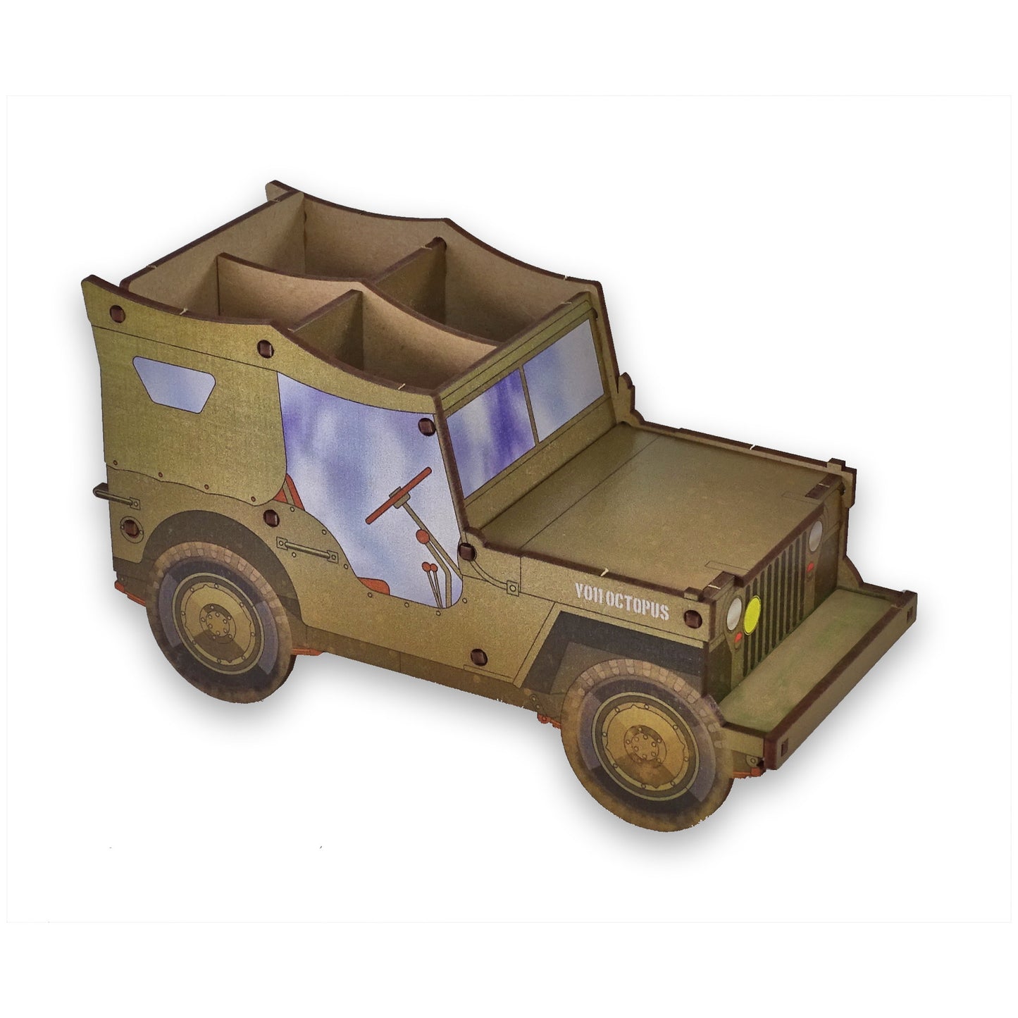 Vintage Willy's Jeep (Green)