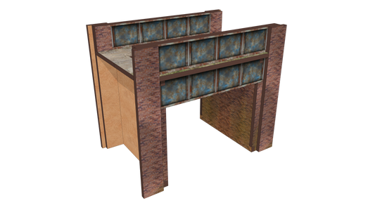 N Scale Twin Track Steel Bridge