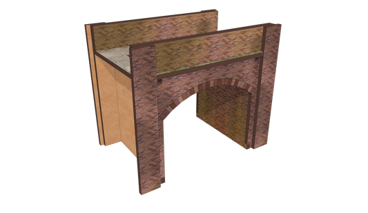 N Scale Span Arch Bridge