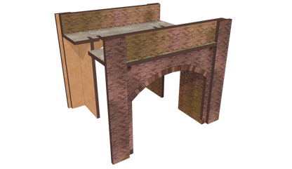 N Scale Span Arc Bridge