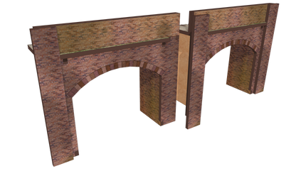 N Scale Span Arc Bridge