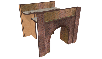 N Scale Arch Bridge
