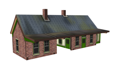 N Scale Small Branchline Station