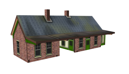 N Scale Small Branchline Station