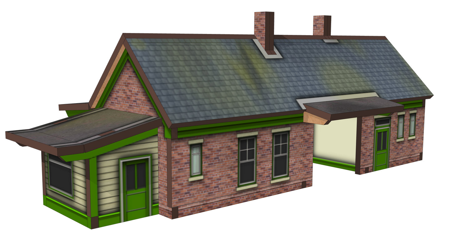 N Scale Small Branchline Station