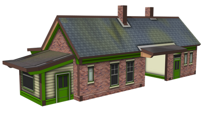 N Scale Small Branchline Station