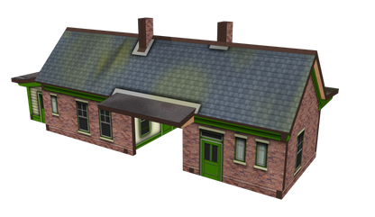 N Scale Small Branchline Station