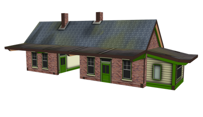N Scale Small Branchline Station