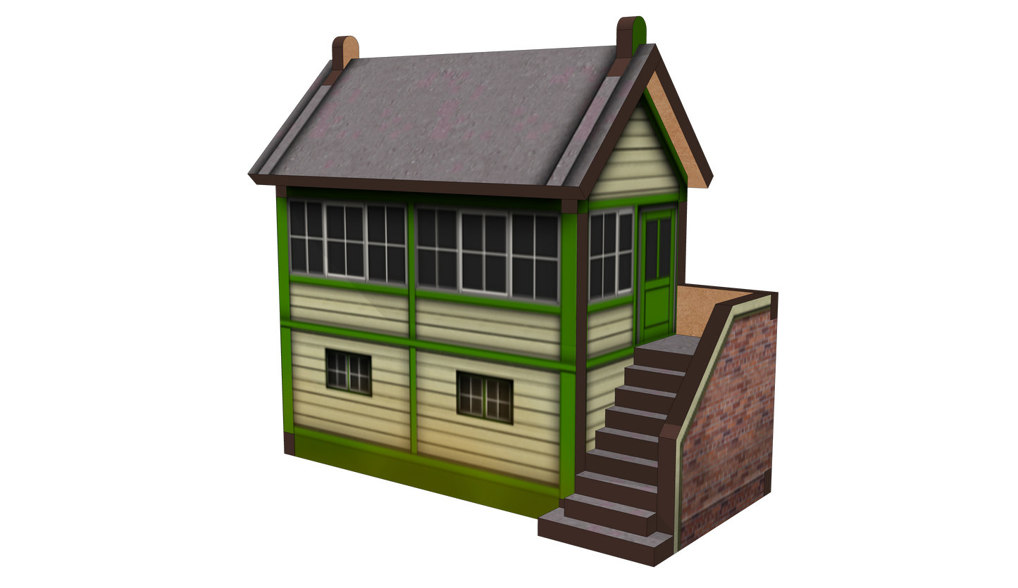 N Scale Timber Traditional Type Signal Box