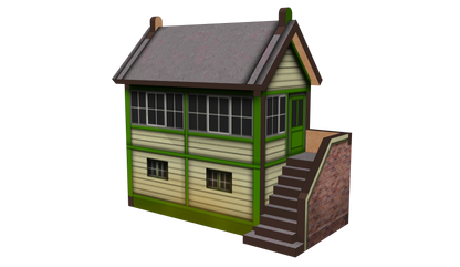 N Scale Timber Traditional Type Signal Box