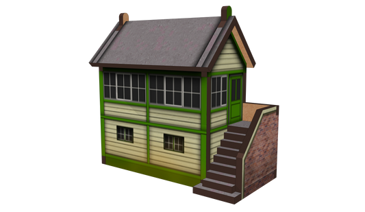 N Scale Timber Traditional Type Signal Box