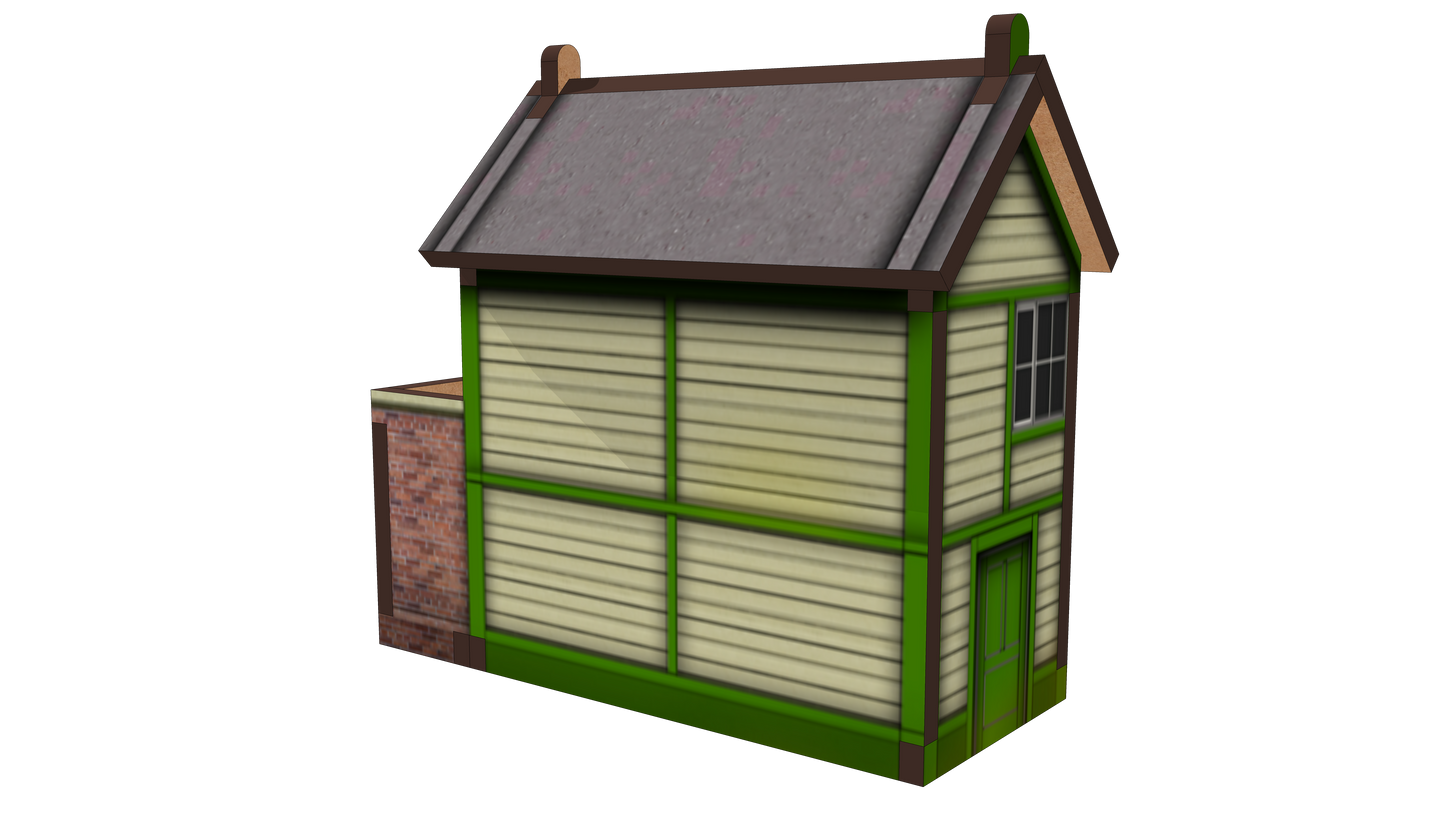 N Scale Timber Traditional Type Signal Box