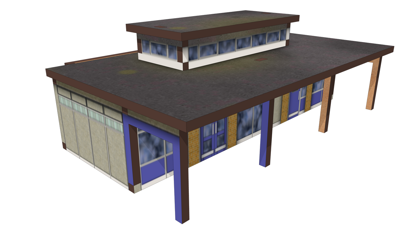 N Scale Clasp Type 1960s and 70s Station