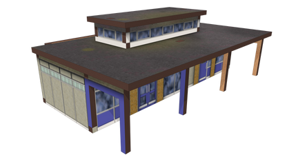 N Scale Clasp Type 1960s and 70s Station