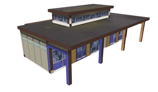 N Scale Clasp Type 1960s and 70s Station