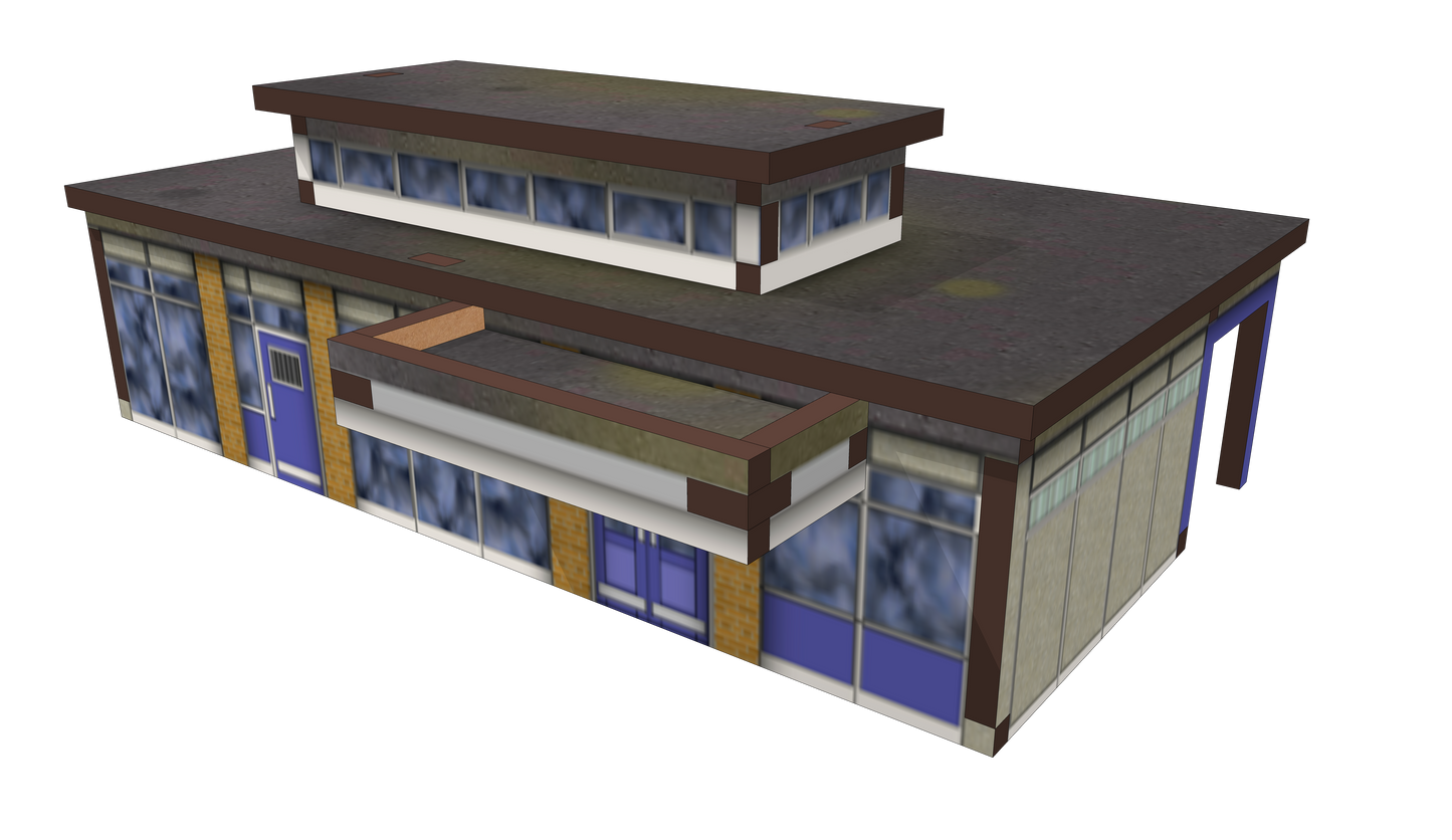 N Scale Clasp Type 1960s and 70s Station