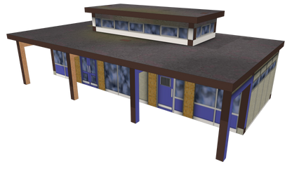 N Scale Clasp Type 1960s and 70s Station