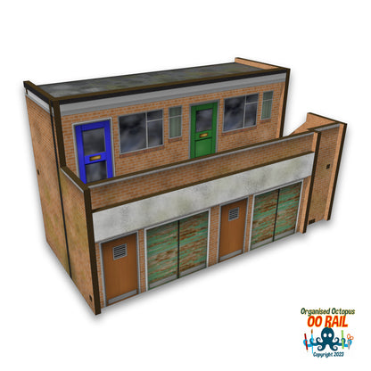 OO Scale Shop Parade Back