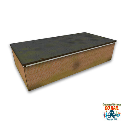 OO Scale Garage Block (4 Garages)