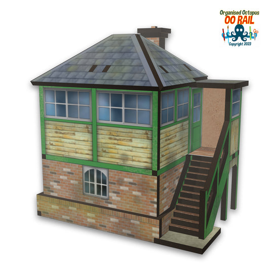 00 Scale Signal Box - Ropley Type Signal Box