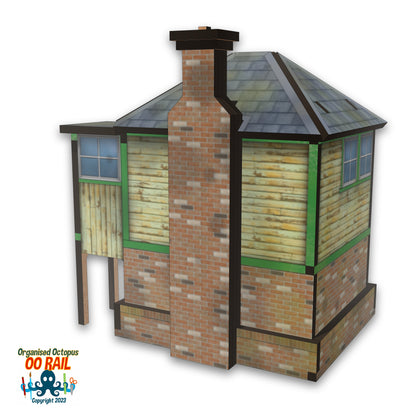 00 Scale Signal Box - Ropley Type Signal Box