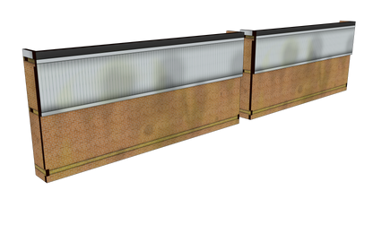 OO Scale Low Relief Modern Industrial Units Opt 2