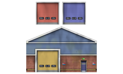 OO Scale Low Relief Modern Industrial Unit Opt 3