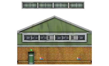OO Scale Low Relief Modern Industrial Units Opt 4