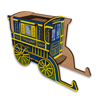 Tidy Gypsy Caravan (Blue)