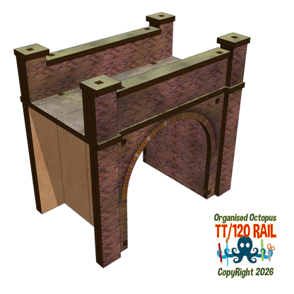 TT:120 Scale Arch Bridge