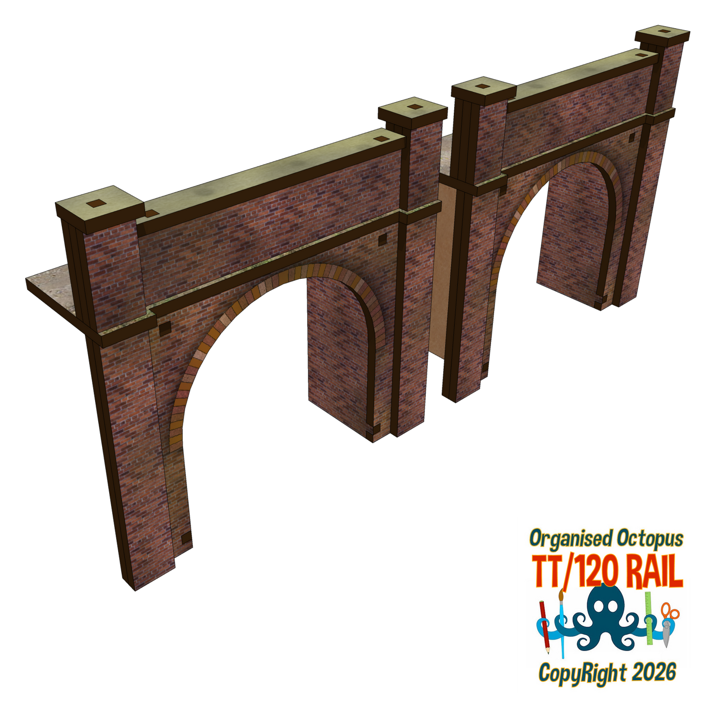 TT:120 Scale Arch Bridge
