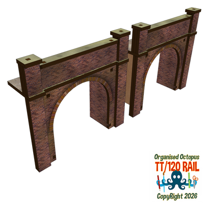 TT:120 Scale Arch Bridge
