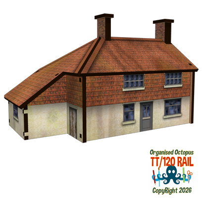 TT:120 Scale South Downs Cottage