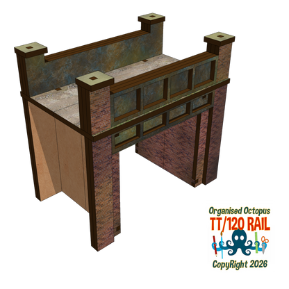 TT:120 Scale Steel Bridge