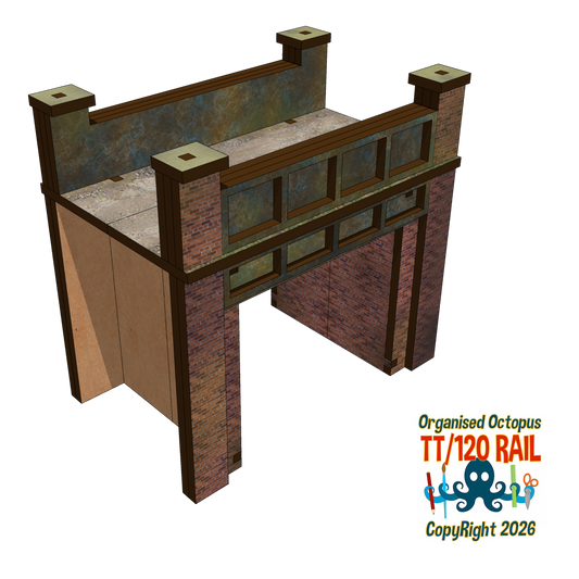 TT:120 Scale Steel Bridge