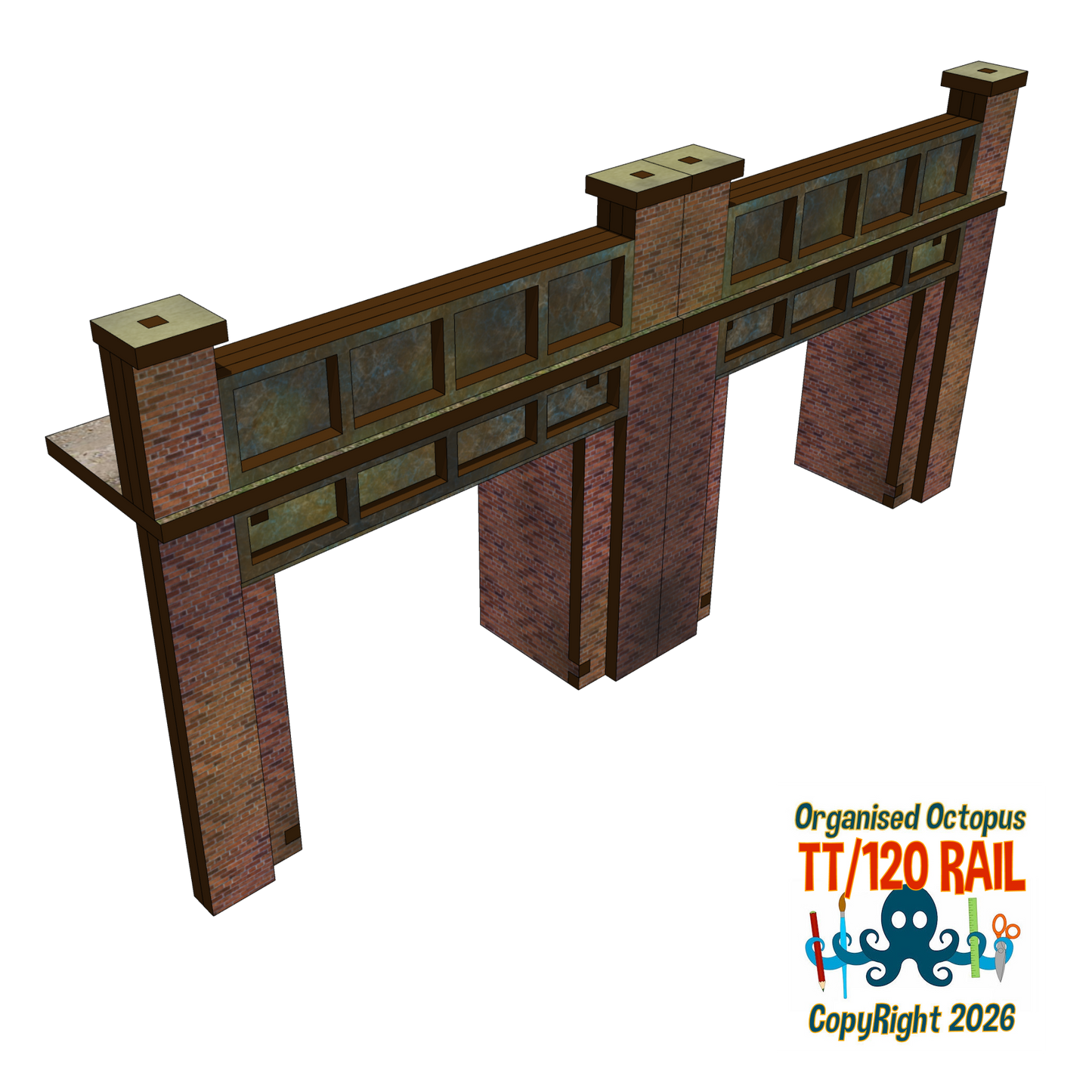 TT:120 Scale Steel Bridge