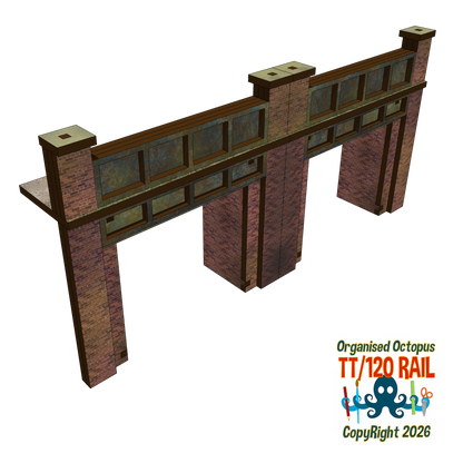 TT:120 Scale Steel Bridge
