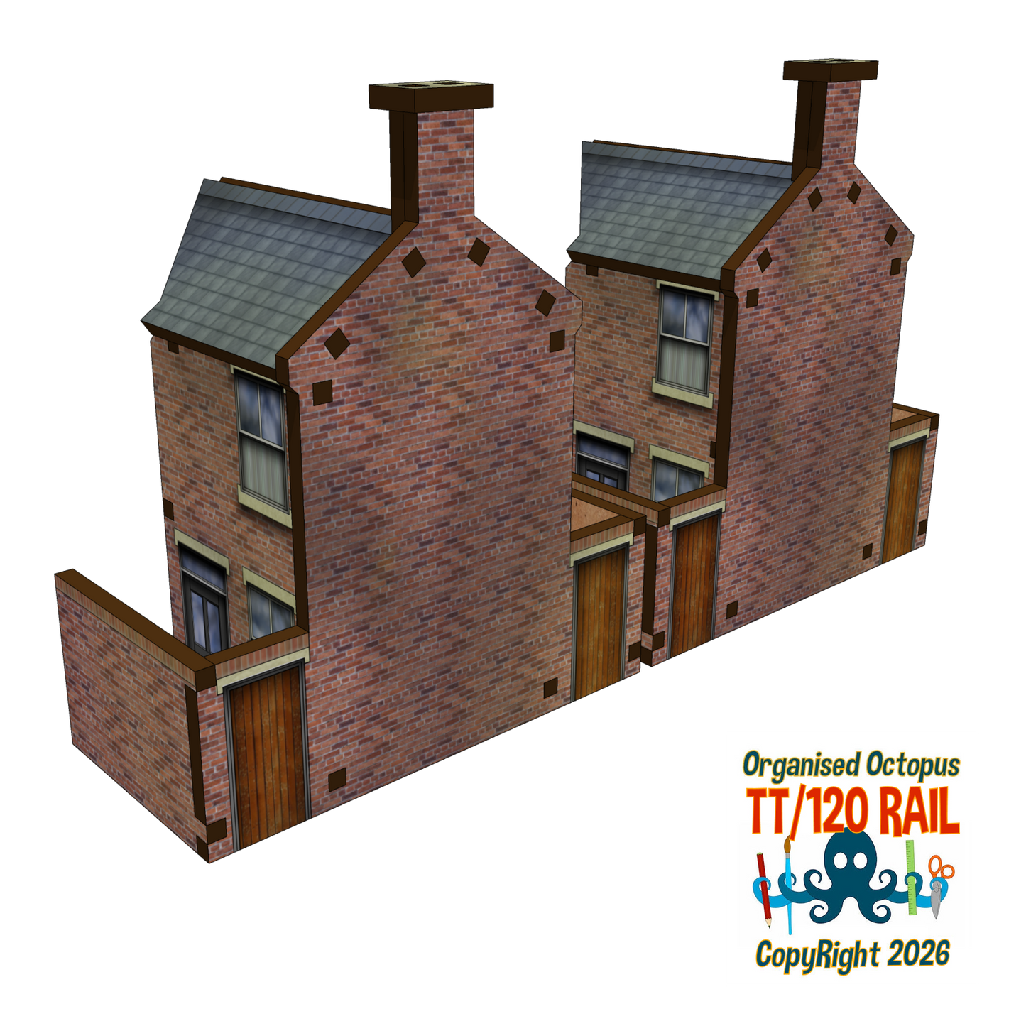 TT:120 Scale 1900s Back Extensions and Yards