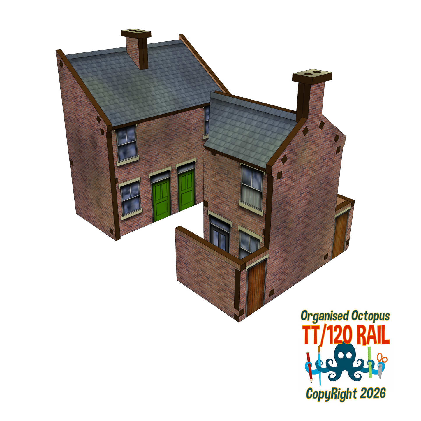 TT:120 Scale 1900s Back Extensions and Yards