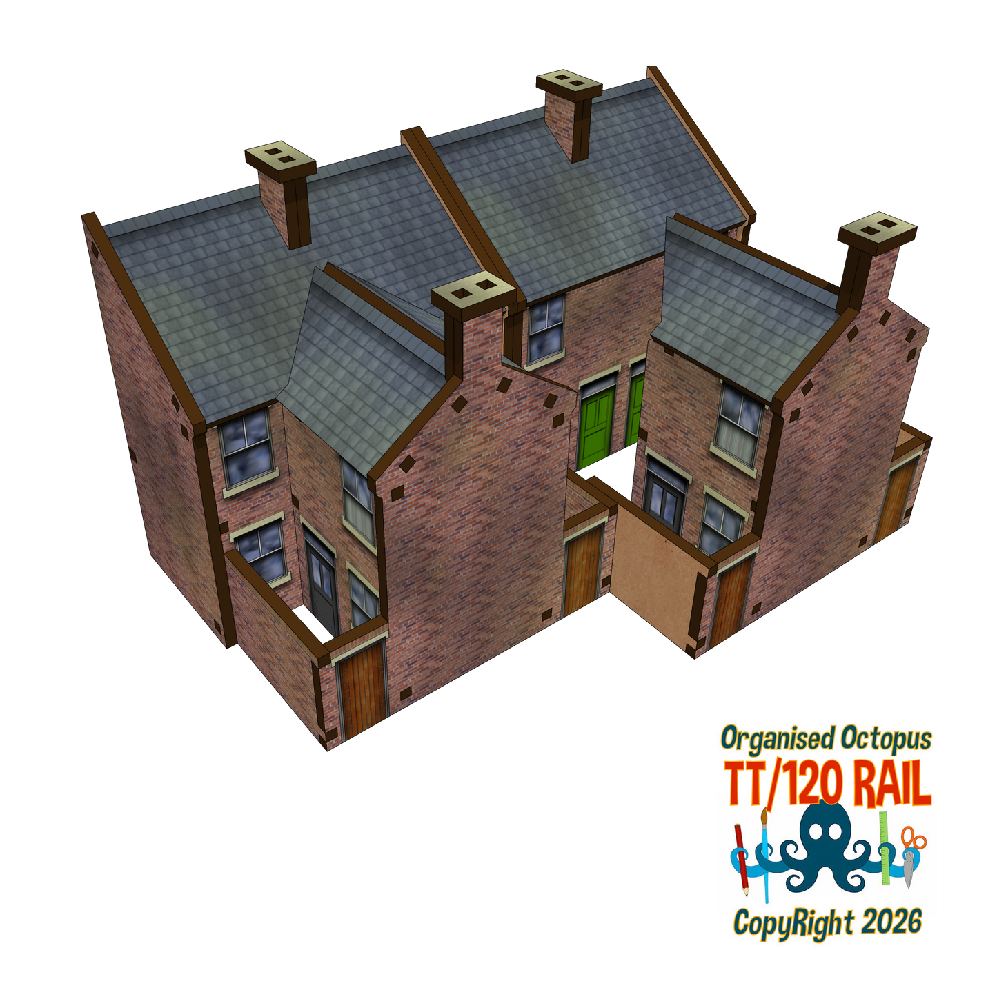 TT:120 Scale 1900s Back Extensions and Yards